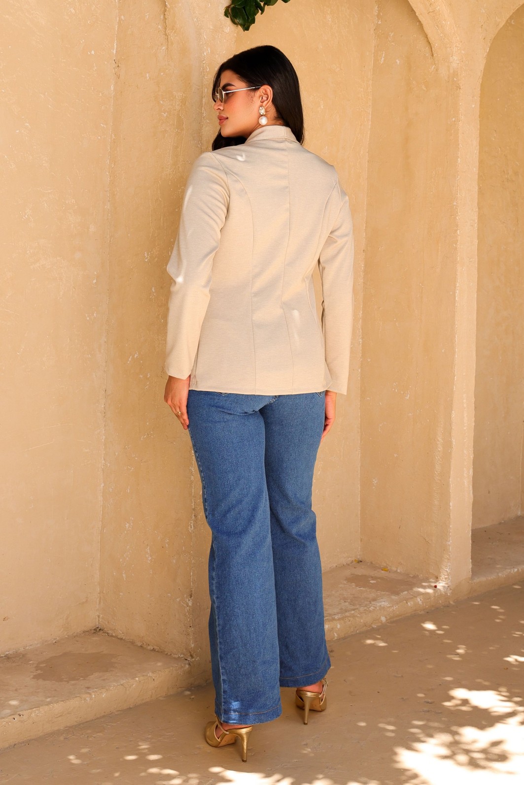 BLAZER MALHA URBAN - AREIA BLAZER MALHA URBAN - AREIA