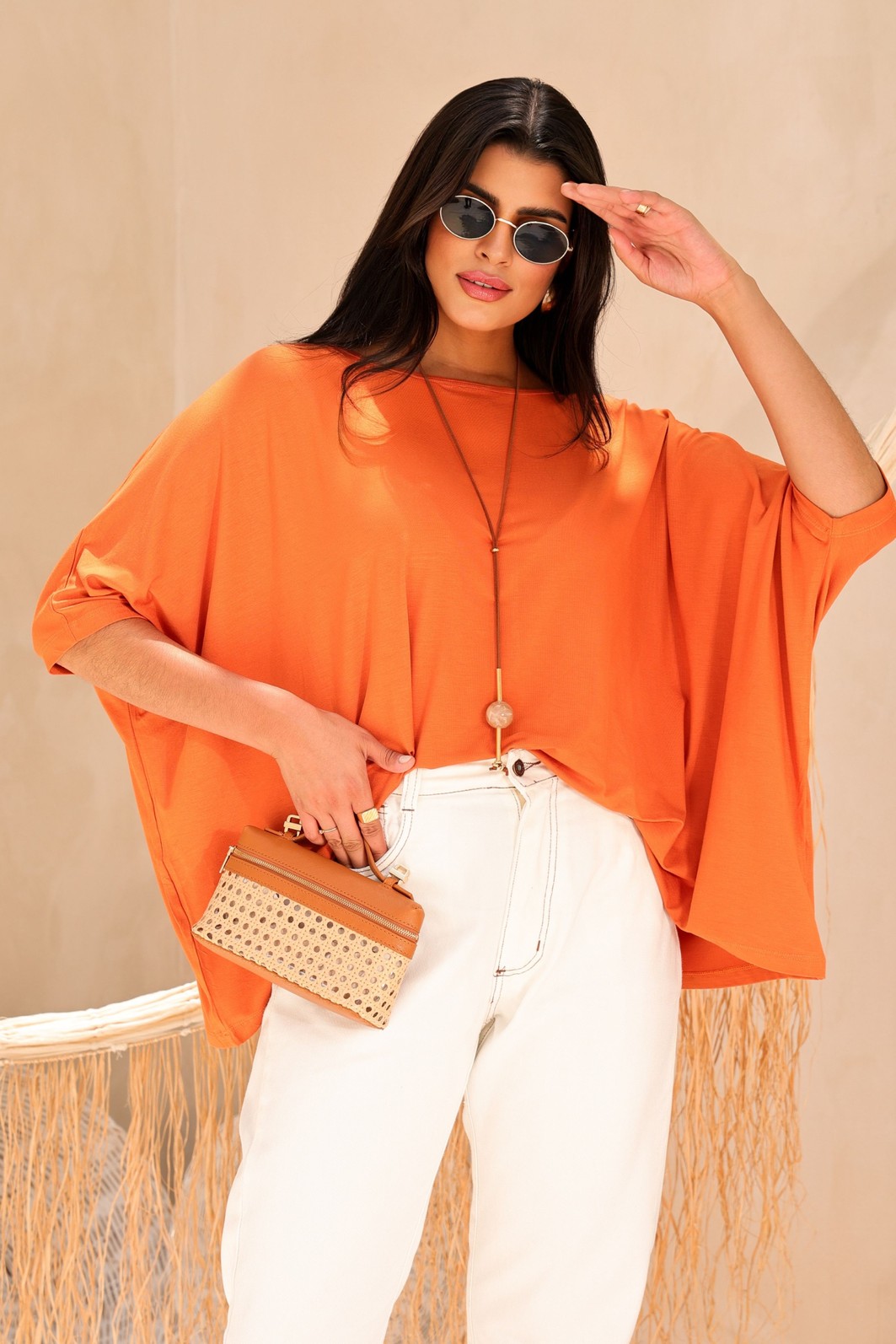 BLUSA MORCEGO - TELHA BLUSA MORCEGO - TELHA