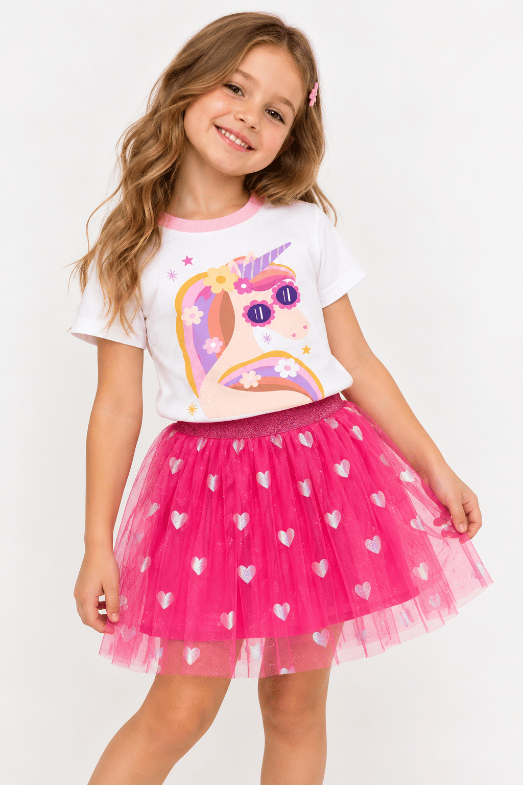 SHORT SAIA TULE CORAÇÃO