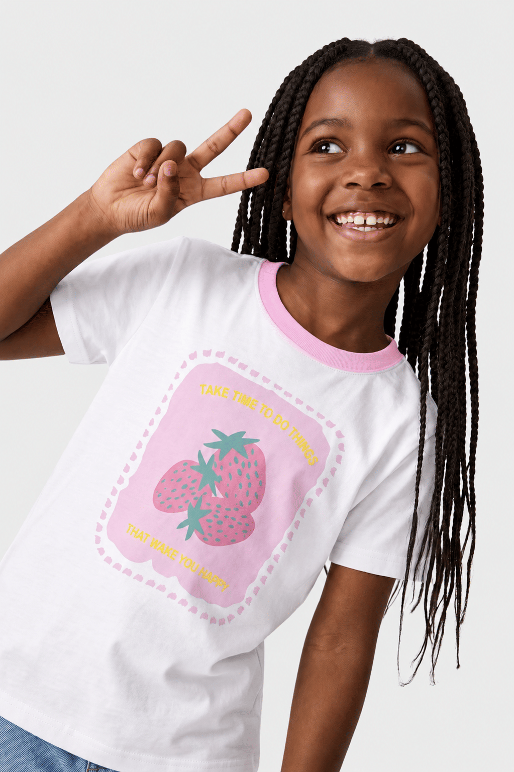 CAMISETA MORANGO