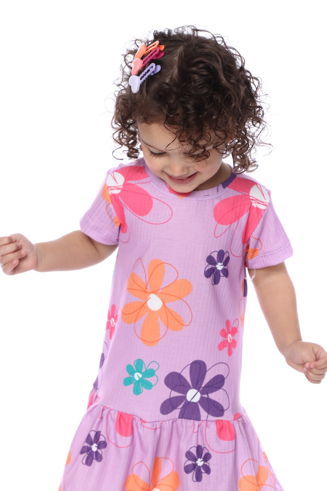 VESTIDO MENINA FESTA DA FLORES