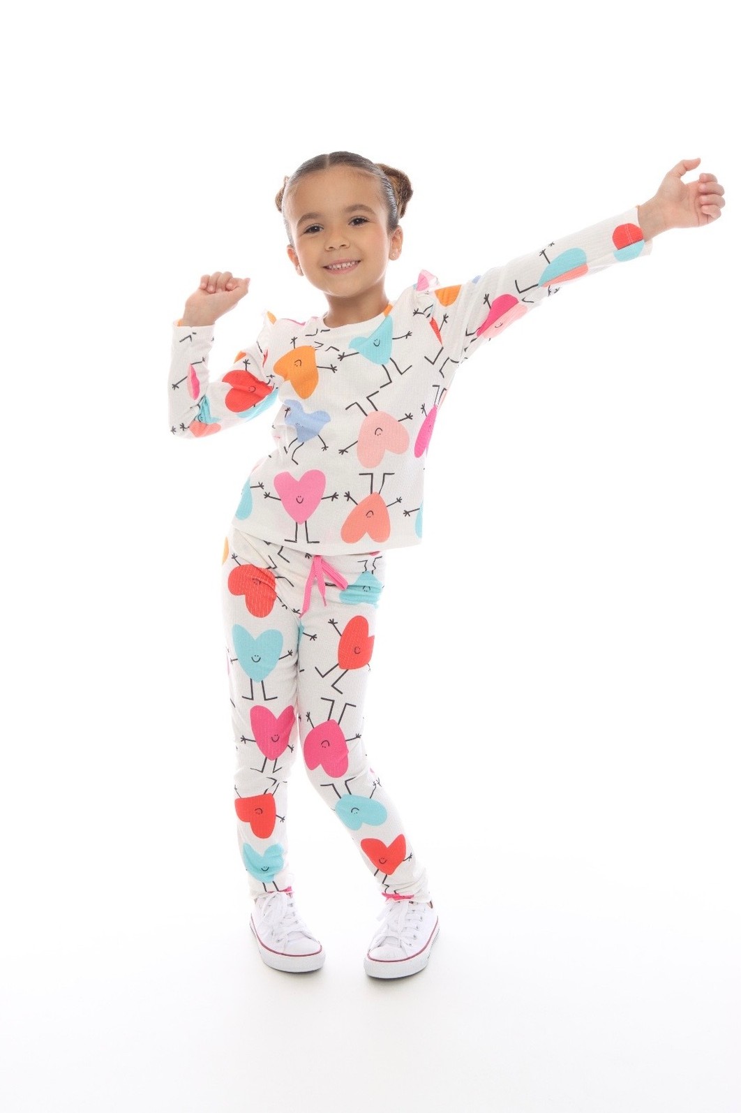 CONJUNTO CALÇA E BLUSA CORAÇÕES SORRINDO CONJUNTO CALÇA E BLUSA CORAÇÕES SORRINDO