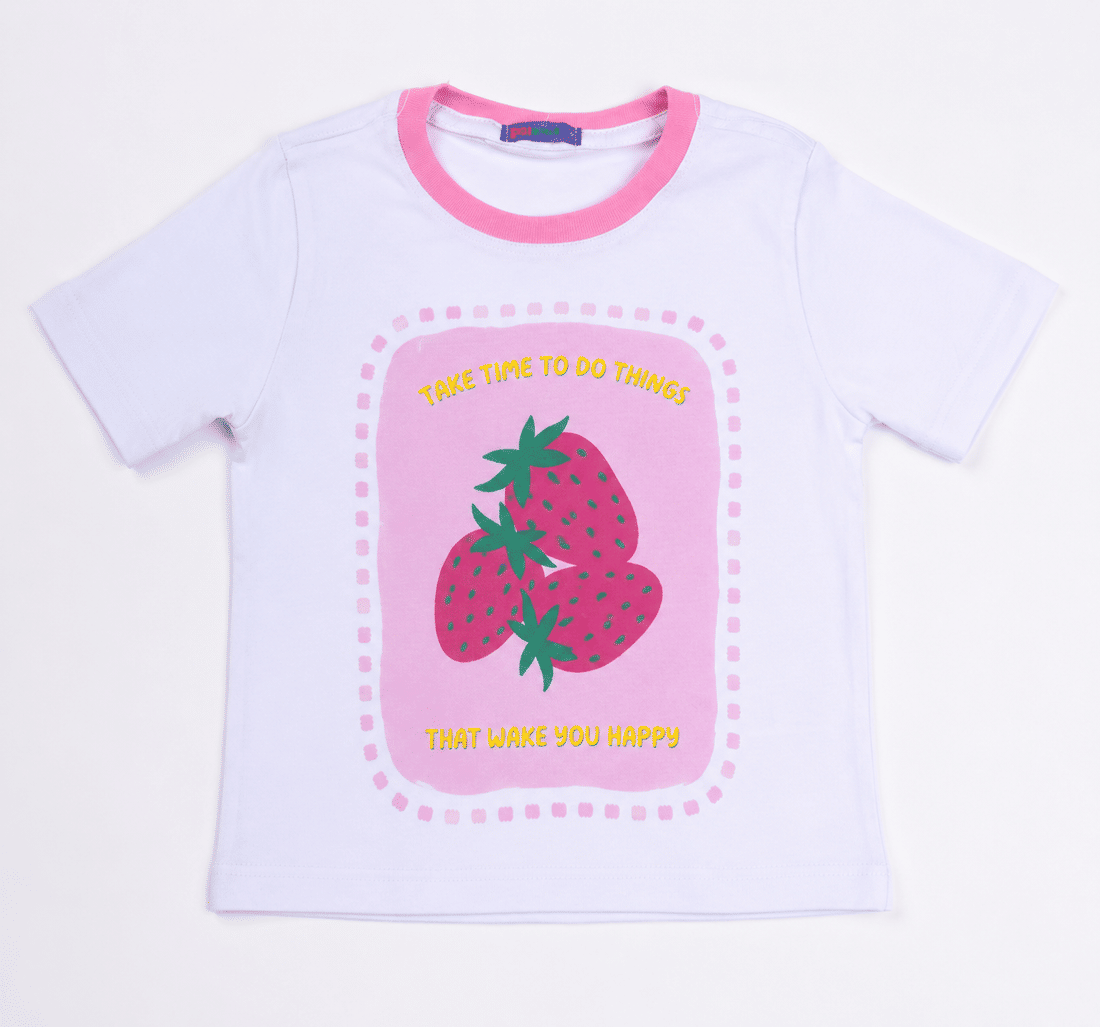 CAMISETA MORANGO