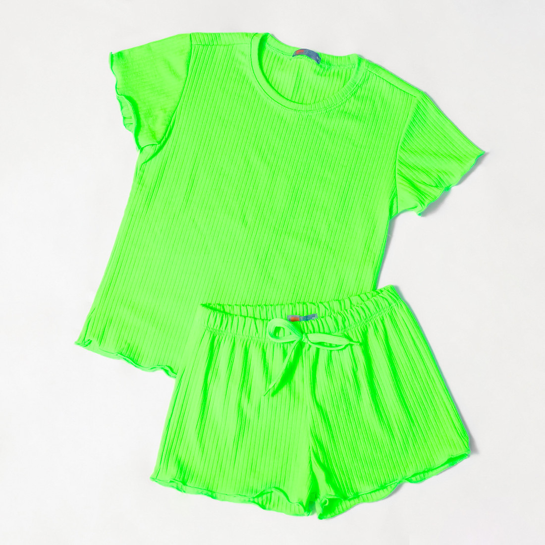 Shorts Young LA 123 Pastel Flow Para Hombre - Verde
