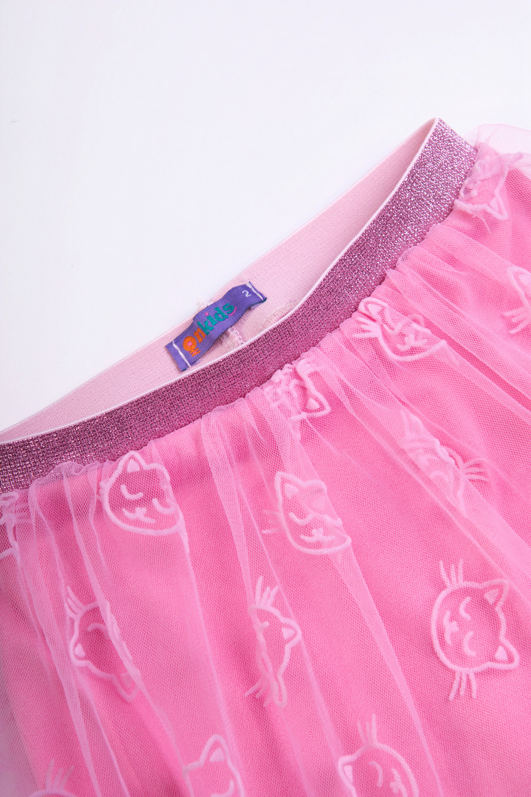 SHORT SAIA TULE ROSA MIAU