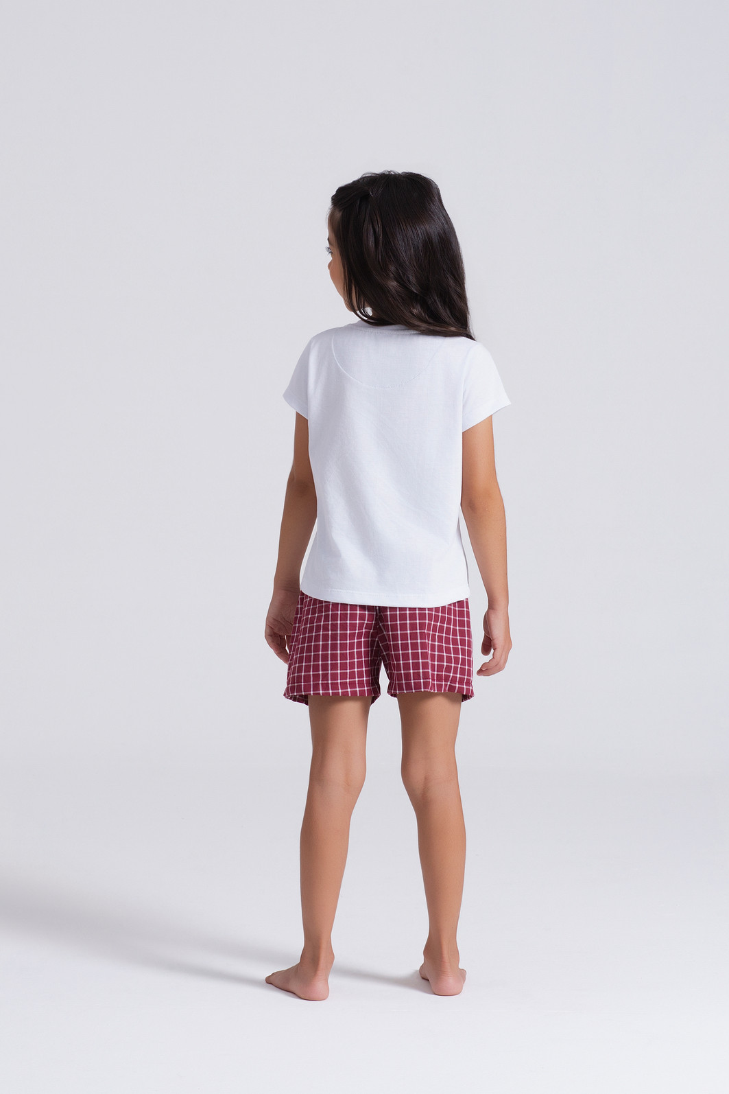 PIJAMA MEIA MANGA COM SHORTS 100% ALGODÃO PIJAMA MEIA MANGA COM SHORTS 100% ALGODÃO