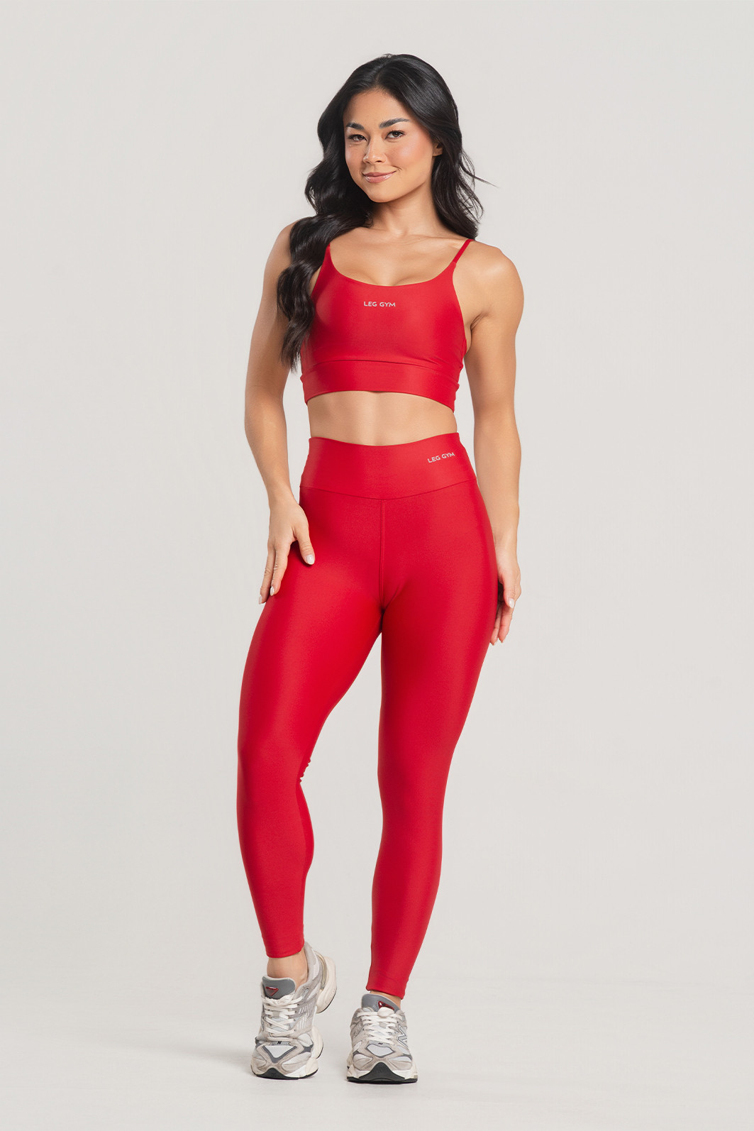 Legging Feminina Fitness Vermelha Legging Feminina Fitness Vermelha