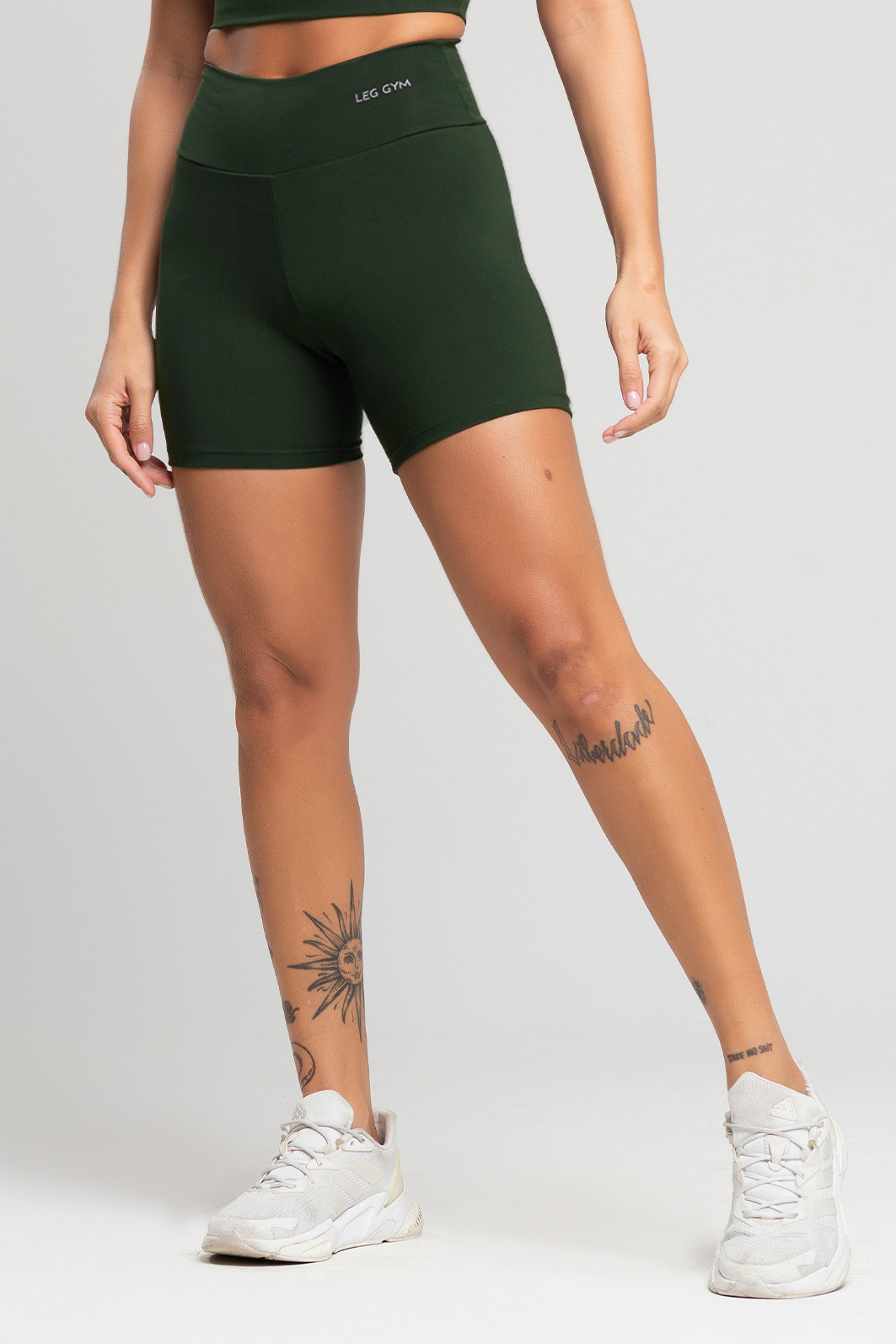 Shorts Feminino Fitness Verde Sálvia Shorts Feminino Fitness Verde Sálvia