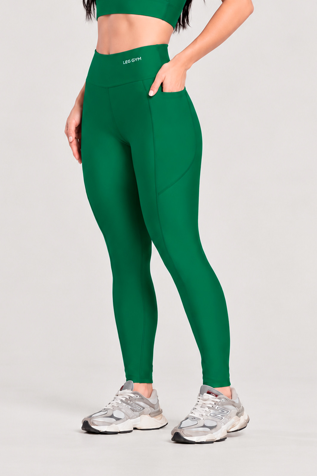 Legging Fitness Bolso Lateral Premium Verde Legging Fitness Bolso Lateral Premium Verde