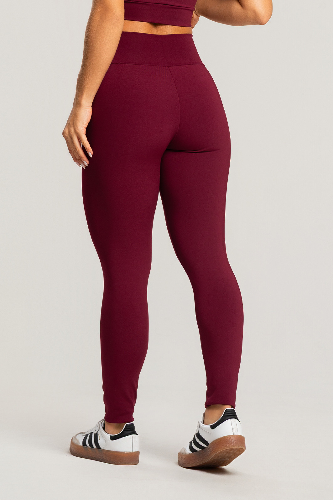 Legging Feminina Fitness Bordô