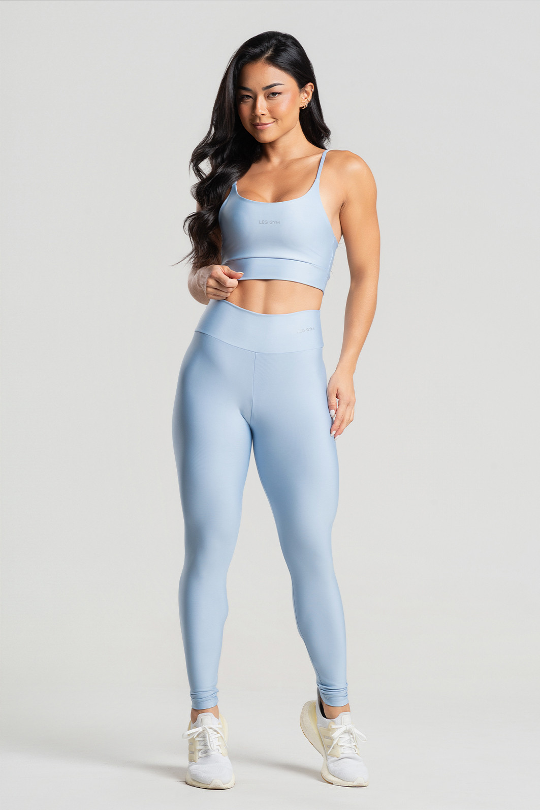 Conjunto Feminino Fitness Legging e Top Céleste Conjunto Feminino Fitness Legging e Top Céleste