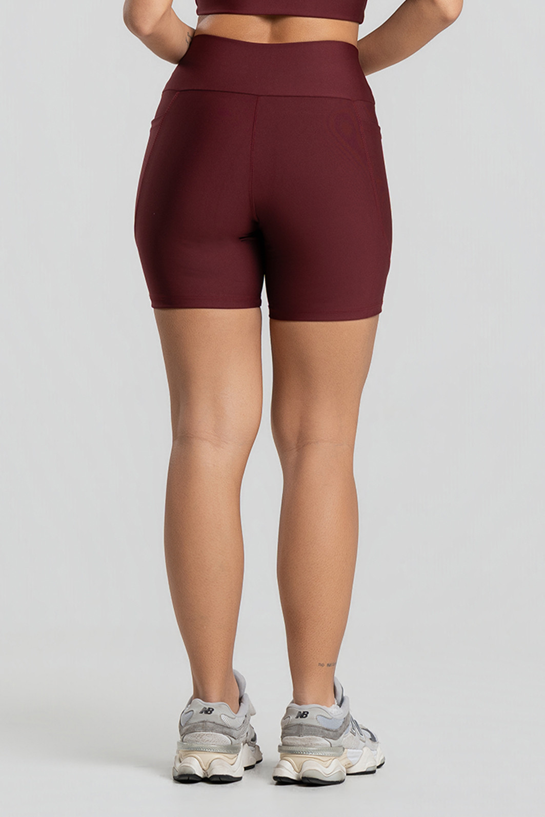 Shorts Fitness Bolso Lateral Premium Bordo Shorts Fitness Bolso Lateral Premium Bordo