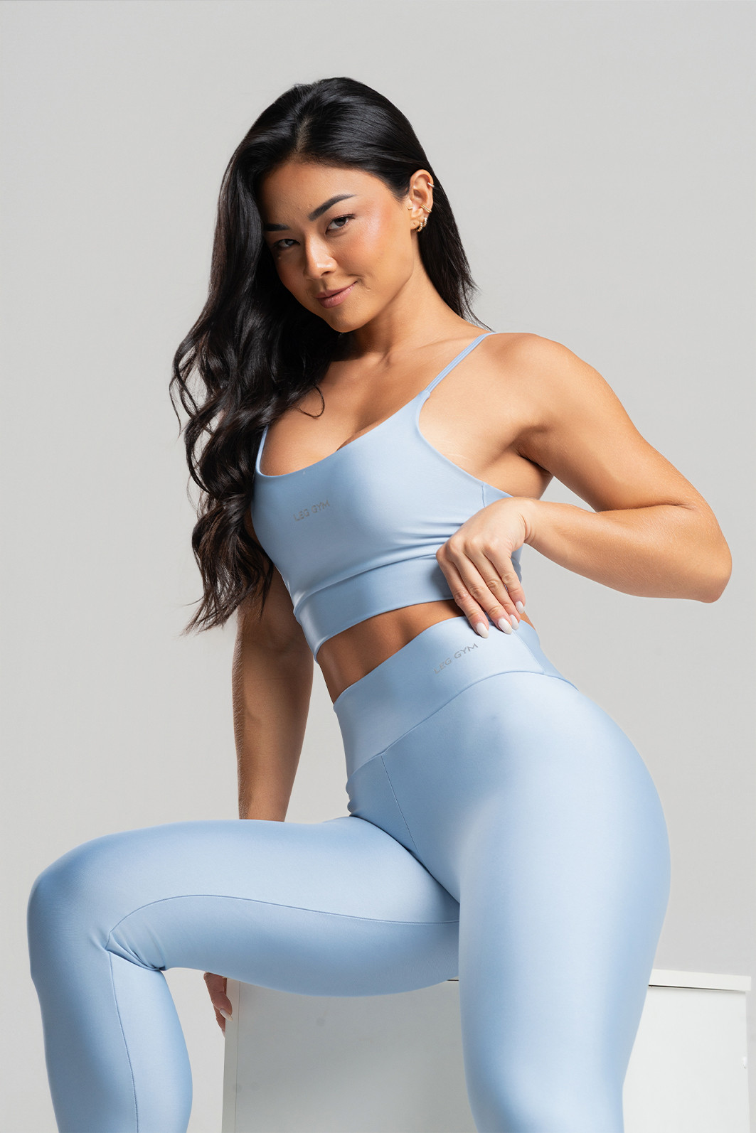 Conjunto Feminino Fitness Legging e Top Céleste Conjunto Feminino Fitness Legging e Top Céleste