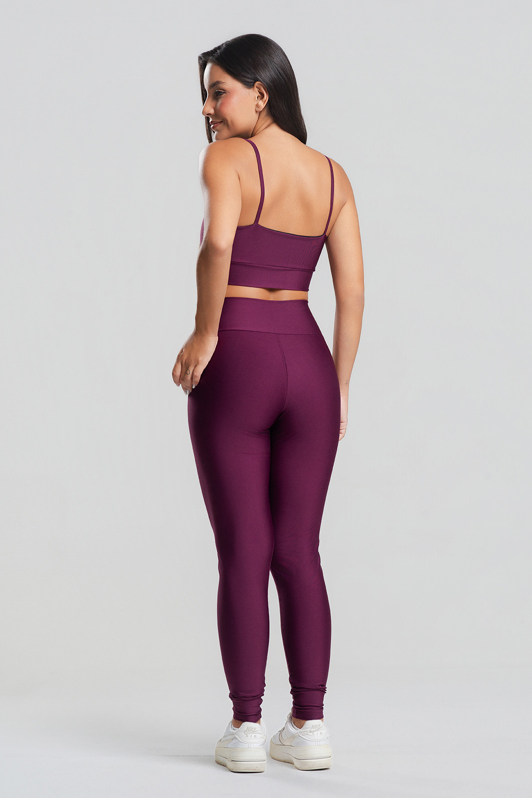 Top Feminino Fitness PowerSlim Açai Top Feminino Fitness PowerSlim Açai