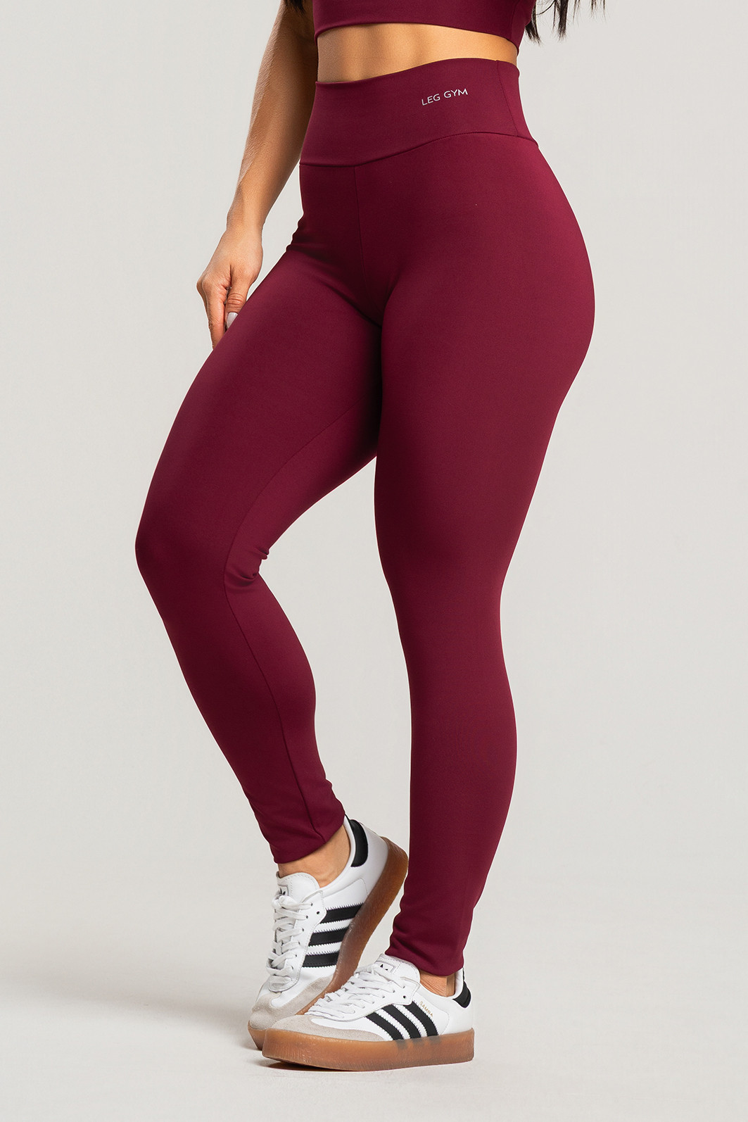Legging Feminina Fitness Bordô