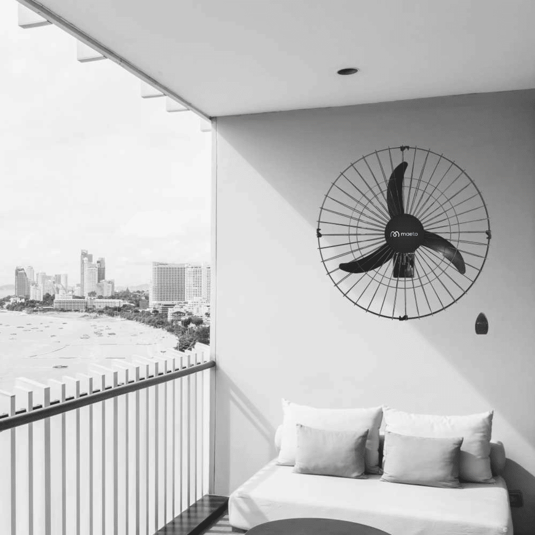 VENTILADOR OSC DE PAREDE 60 CM LIGHT 147W - MAETO VENTILADOR OSC DE PAREDE 60 CM LIGHT 147W - MAETO