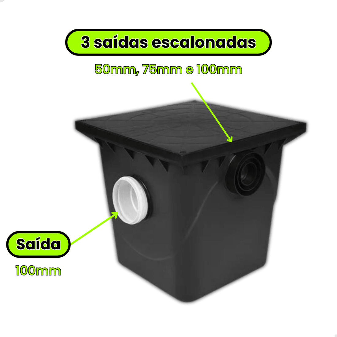 Caixa Coletora de Gordura Standard 42L Caixa Coletora de Gordura Standard 42L