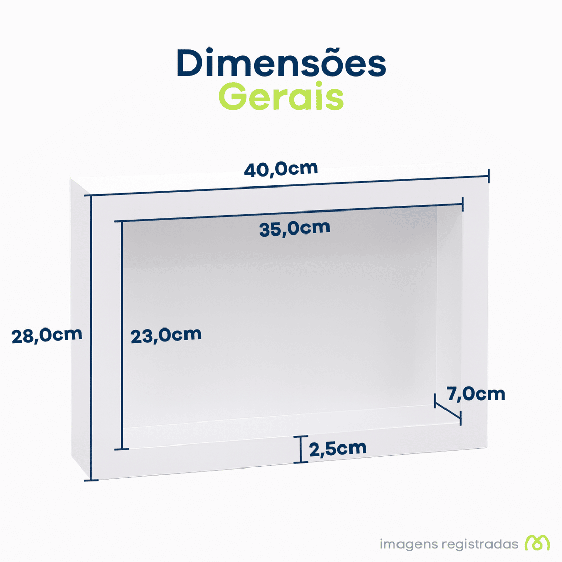 NICHO SOBREPOR PP 28X40
