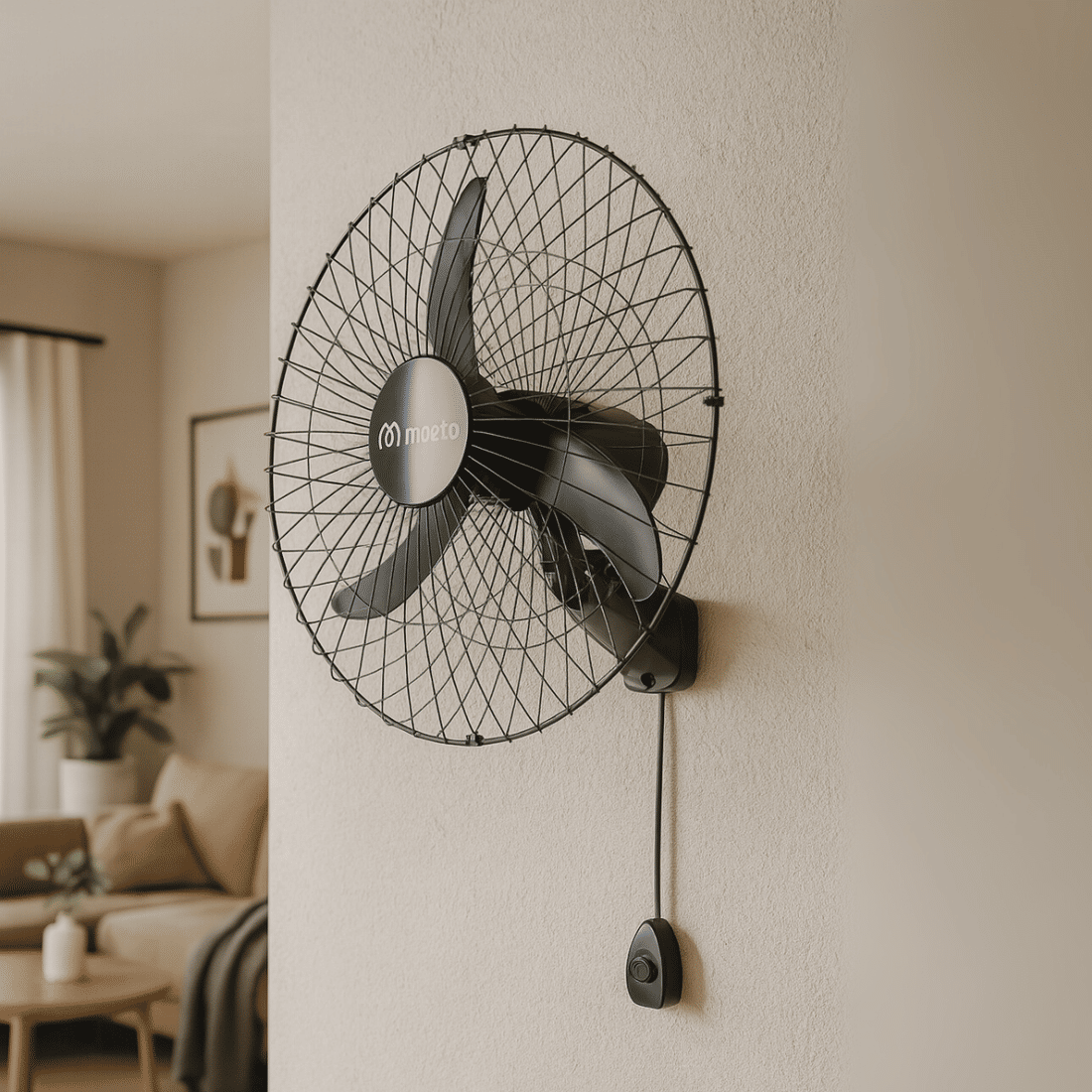 VENTILADOR OSC DE PAREDE 60 CM LIGHT 147W - MAETO VENTILADOR OSC DE PAREDE 60 CM LIGHT 147W - MAETO