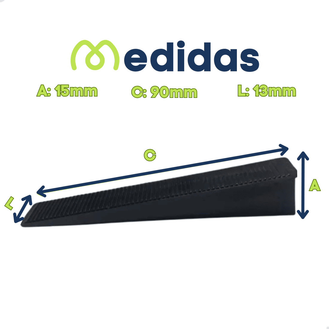 Cunha Nivelador de Porcelanato 50 Unidades - Metasul Cunha Nivelador de Porcelanato 50 Unidades - Metasul