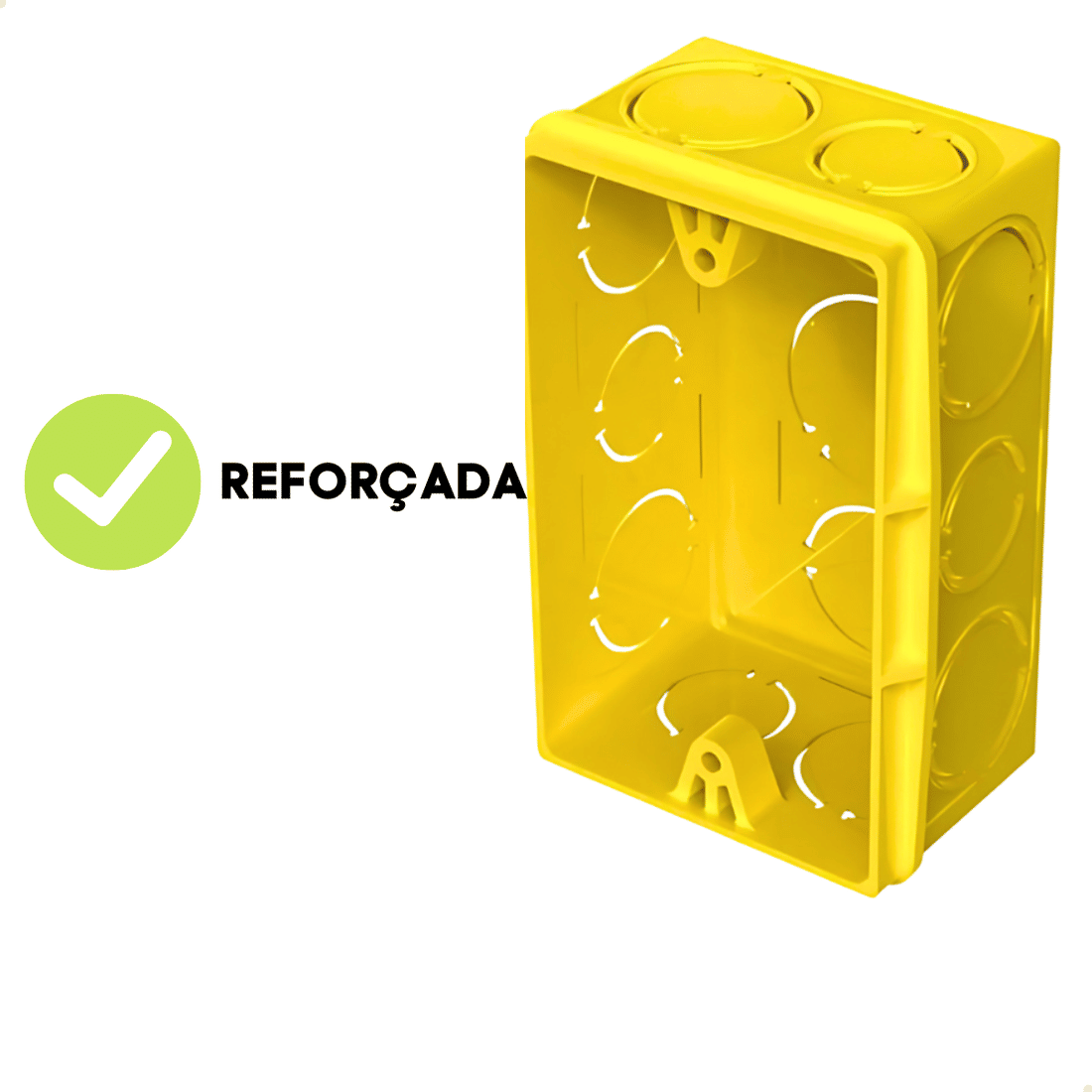 CAIXA DE LUZ 4X2 REFORCADA