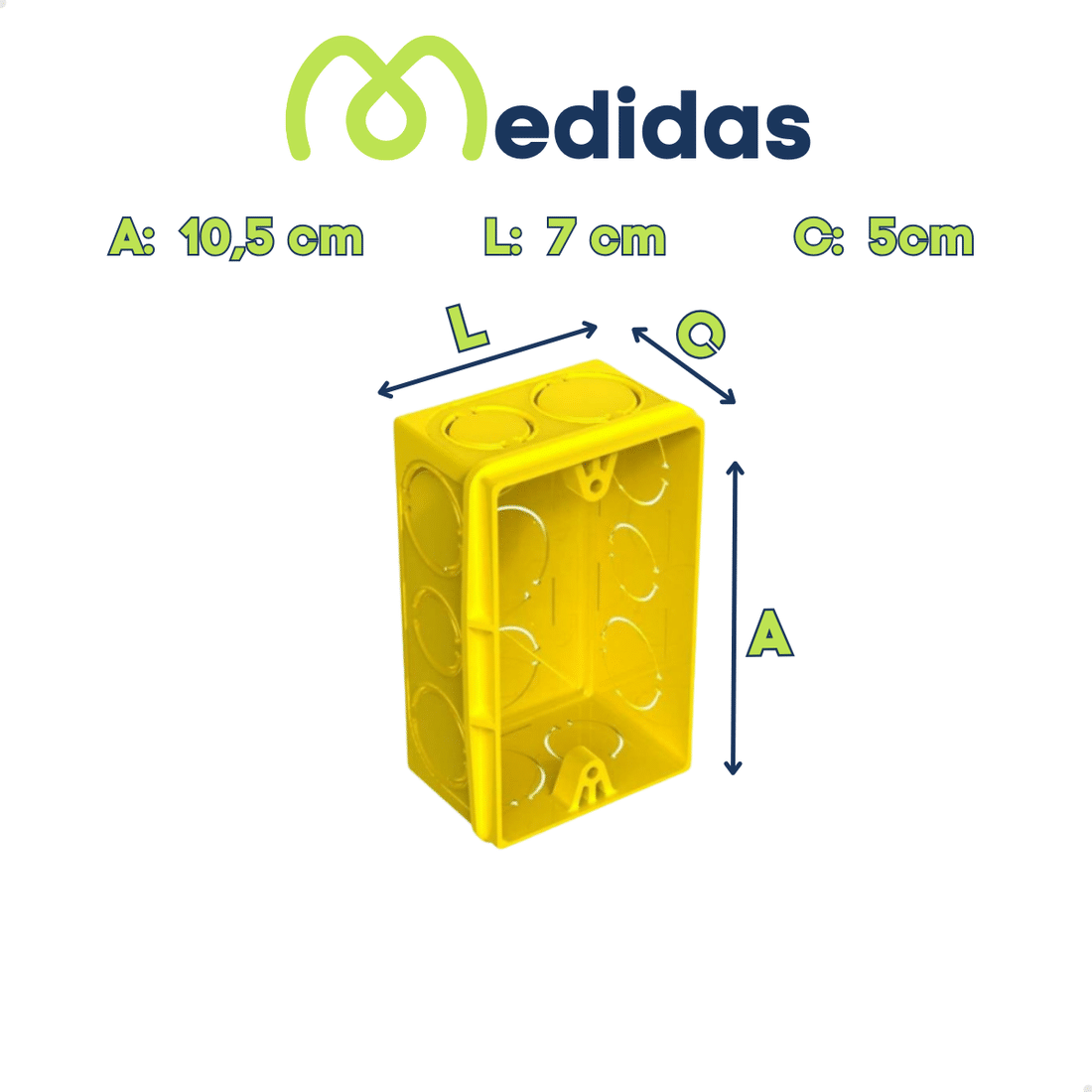 CAIXA DE LUZ 4X2 REFORCADA