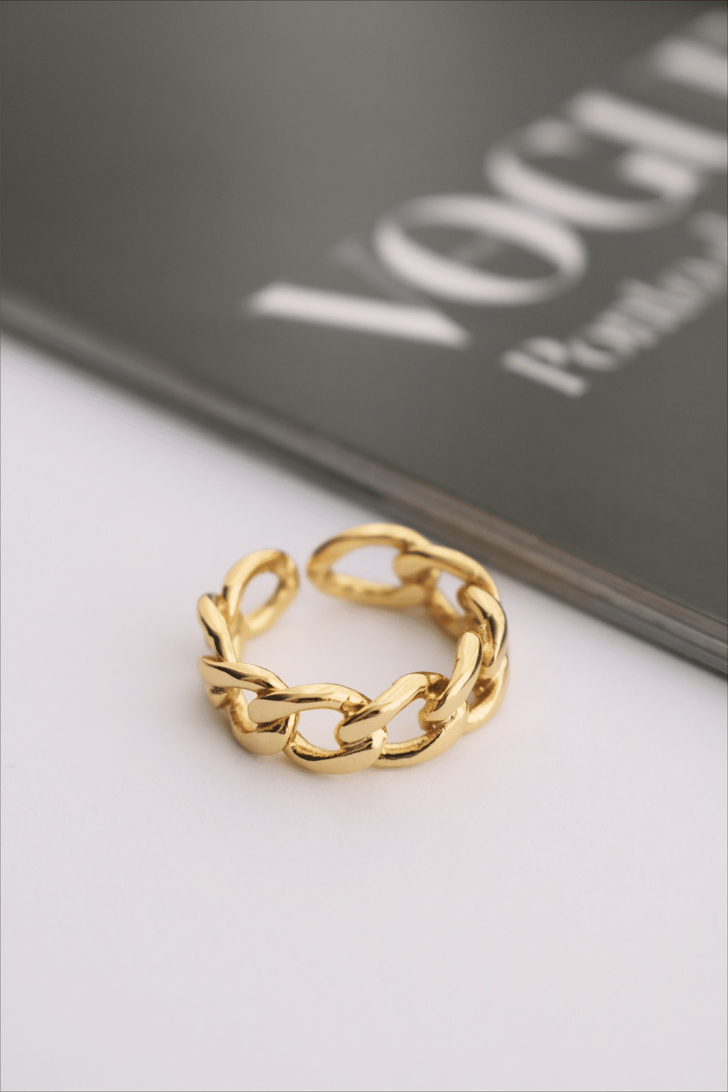 Anel Corrente | Ouro 18k