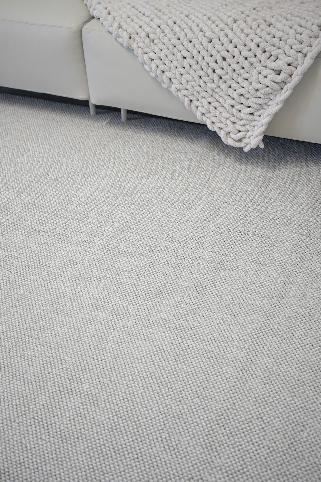 Tapete Sala Boucle Verano Prata - Sob Medida Tapete Sala Boucle Verano Prata - Sob Medida