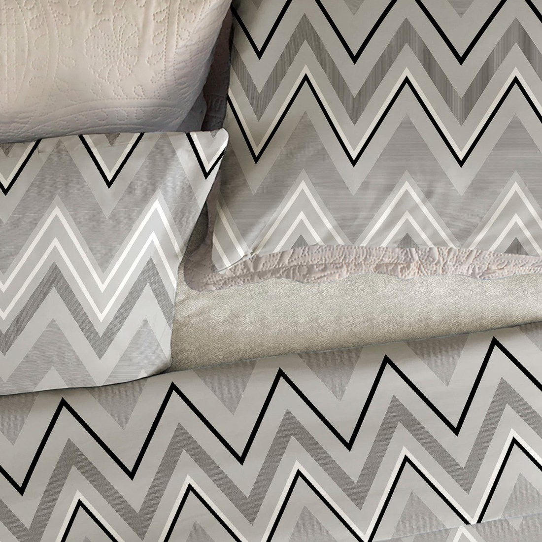 Jogo de Cama Casal 4 Peças 130 Fios 100% Algodão - Vitoria Jogo de Cama Casal 4 Peças 130 Fios 100% Algodão - Vitoria