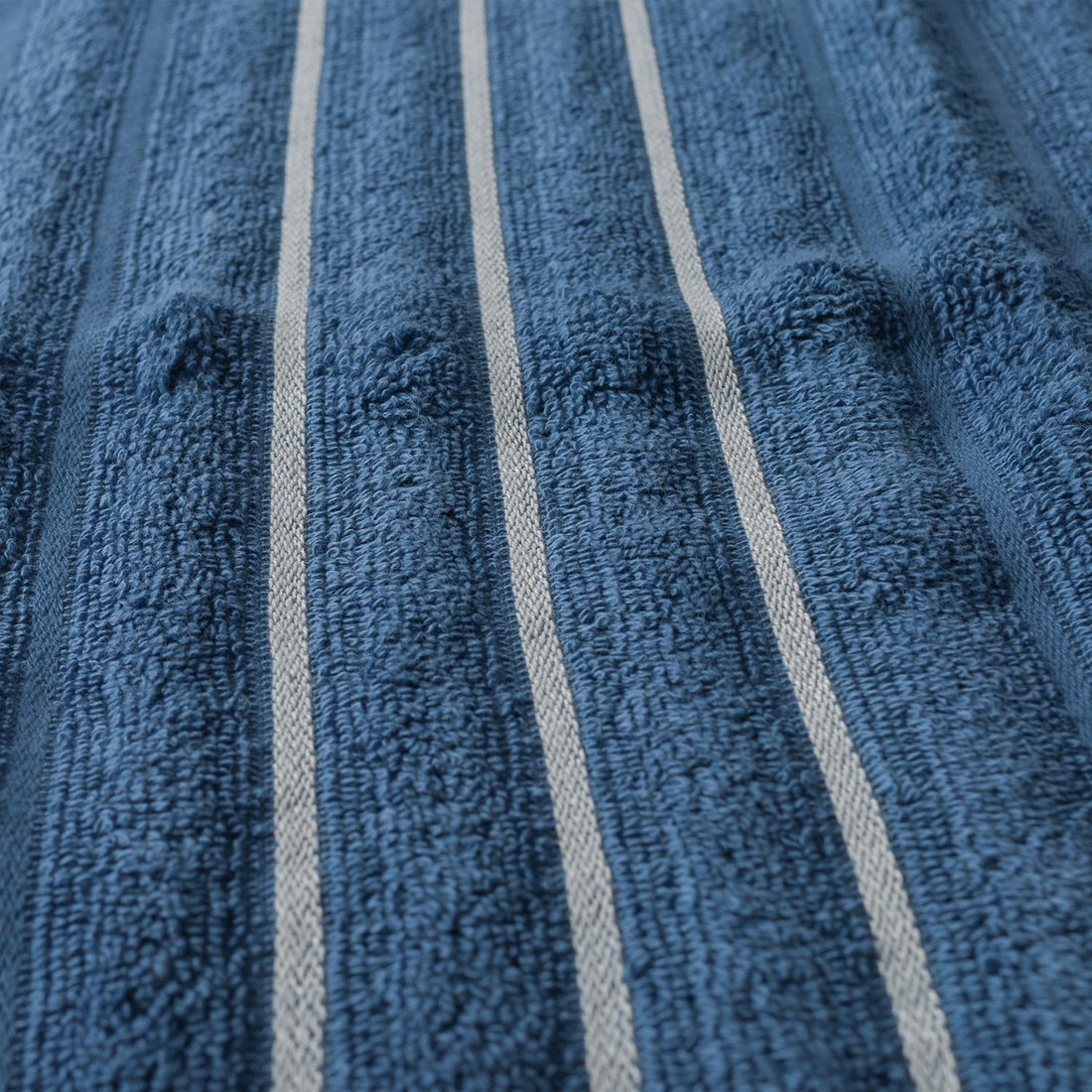 Jogo de Toalha 4 Peças Wave - Azul Jogo Banho