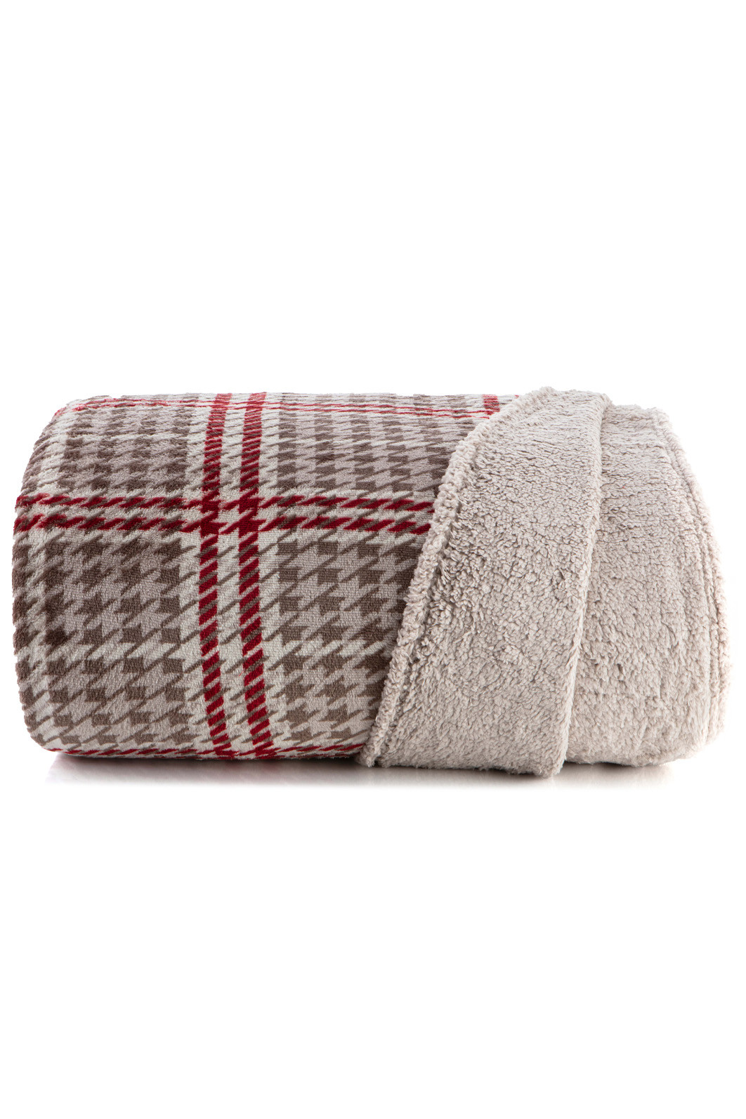 Cobertor Queen com efeito Pele de Carneiro Escócia - 02