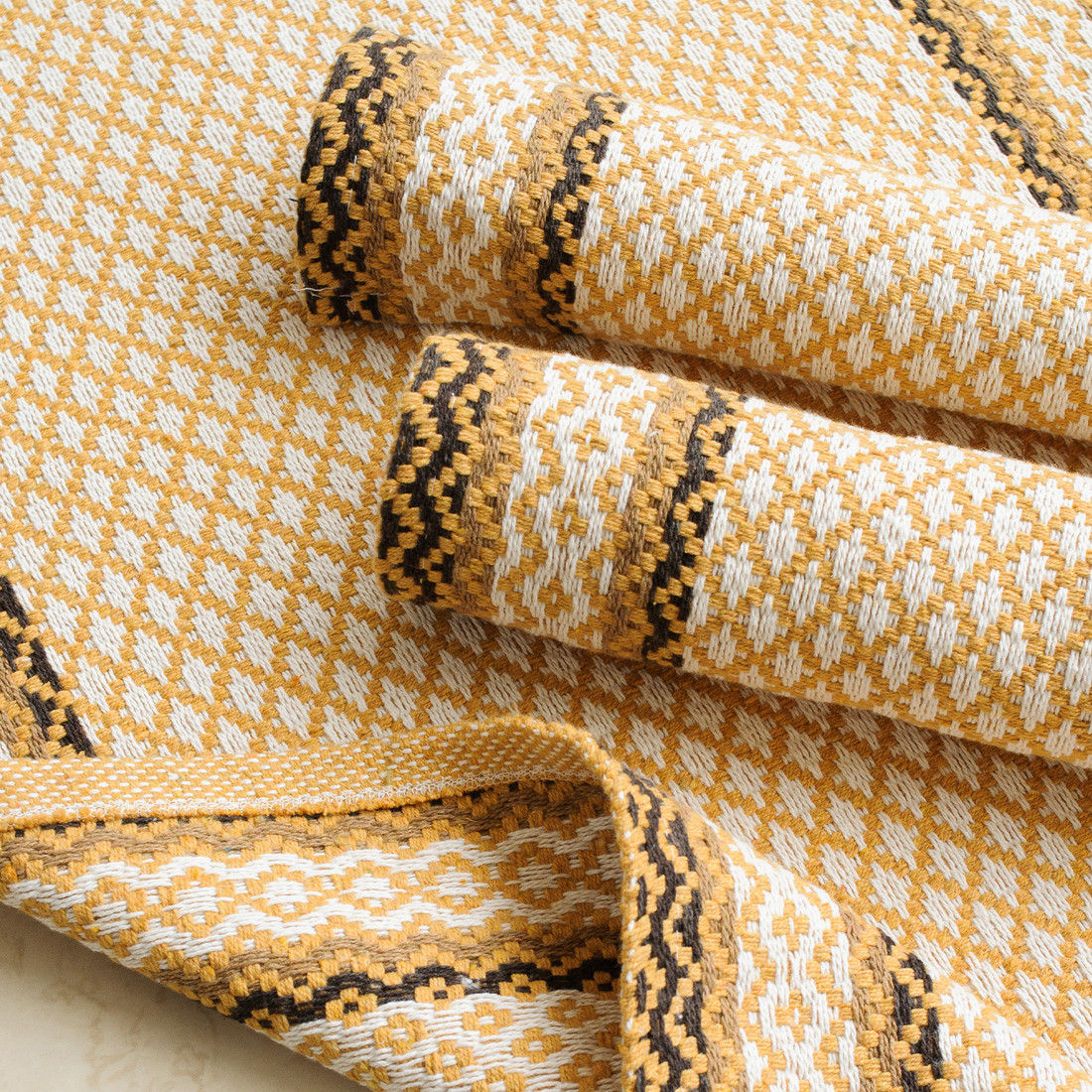 Kit de Cozinha 3 Peças Algodão Montreal Mostarda Kit de Cozinha 3 Peças Algodão Montreal Mostarda