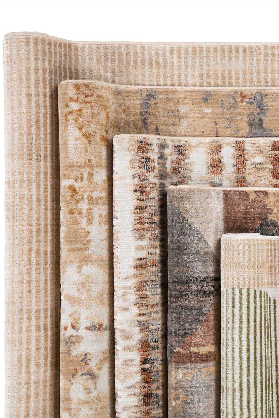 Tapete para Sala 240X300 Leone Listrado Bege Tapete para Sala 240X300 Leone Listrado Bege