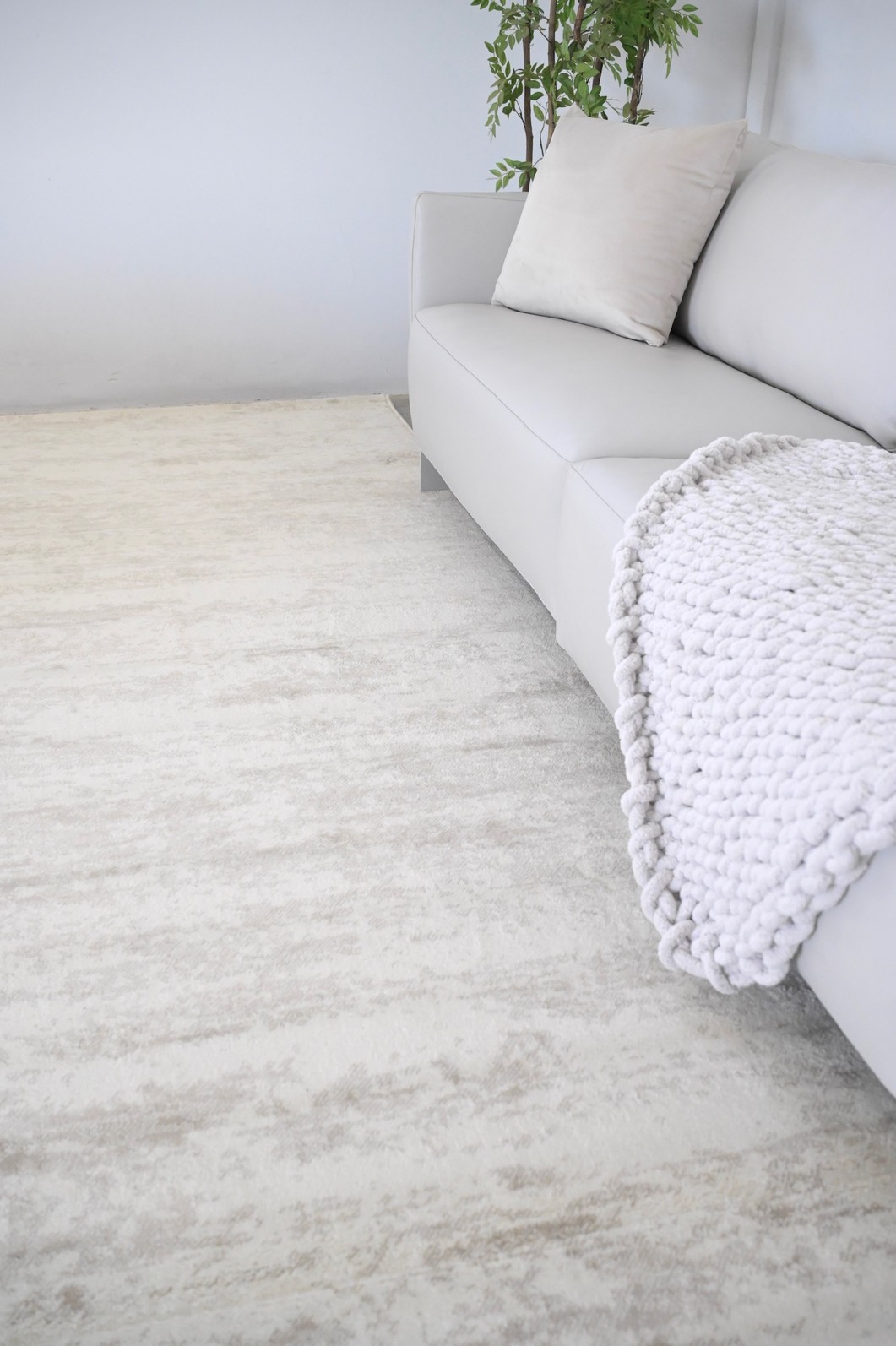 Tapete Sala Vivace Estonado Bege e Off White 250x350 Tapete Sala Vivace Estonado Bege e Off White 250x350