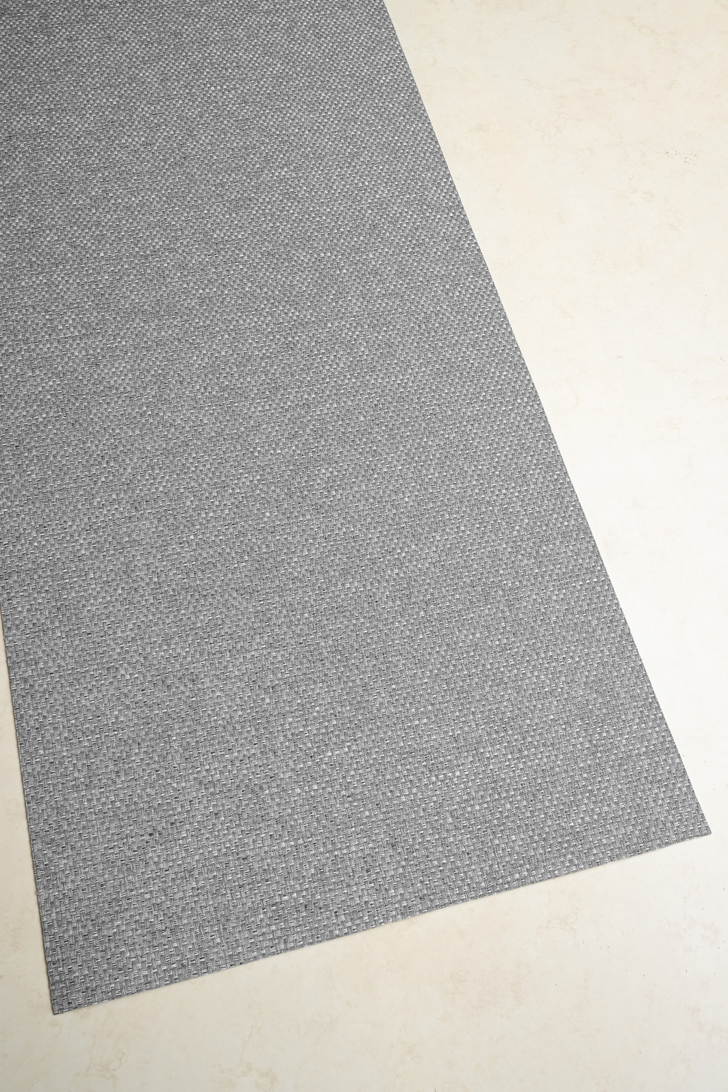 Tapete Passadeira PVC Antiderrapante Palha Cinza Escuro 65x240 Tapete Passadeira PVC Antiderrapante Palha Cinza Escuro 65x240