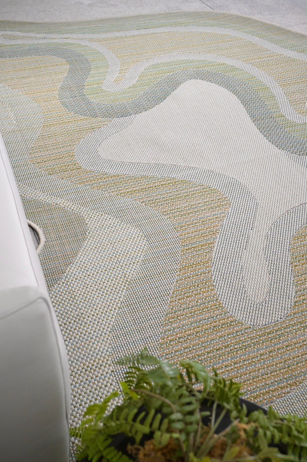 Tapete Organico 250x350 Sisal Sintetico Amalfi River