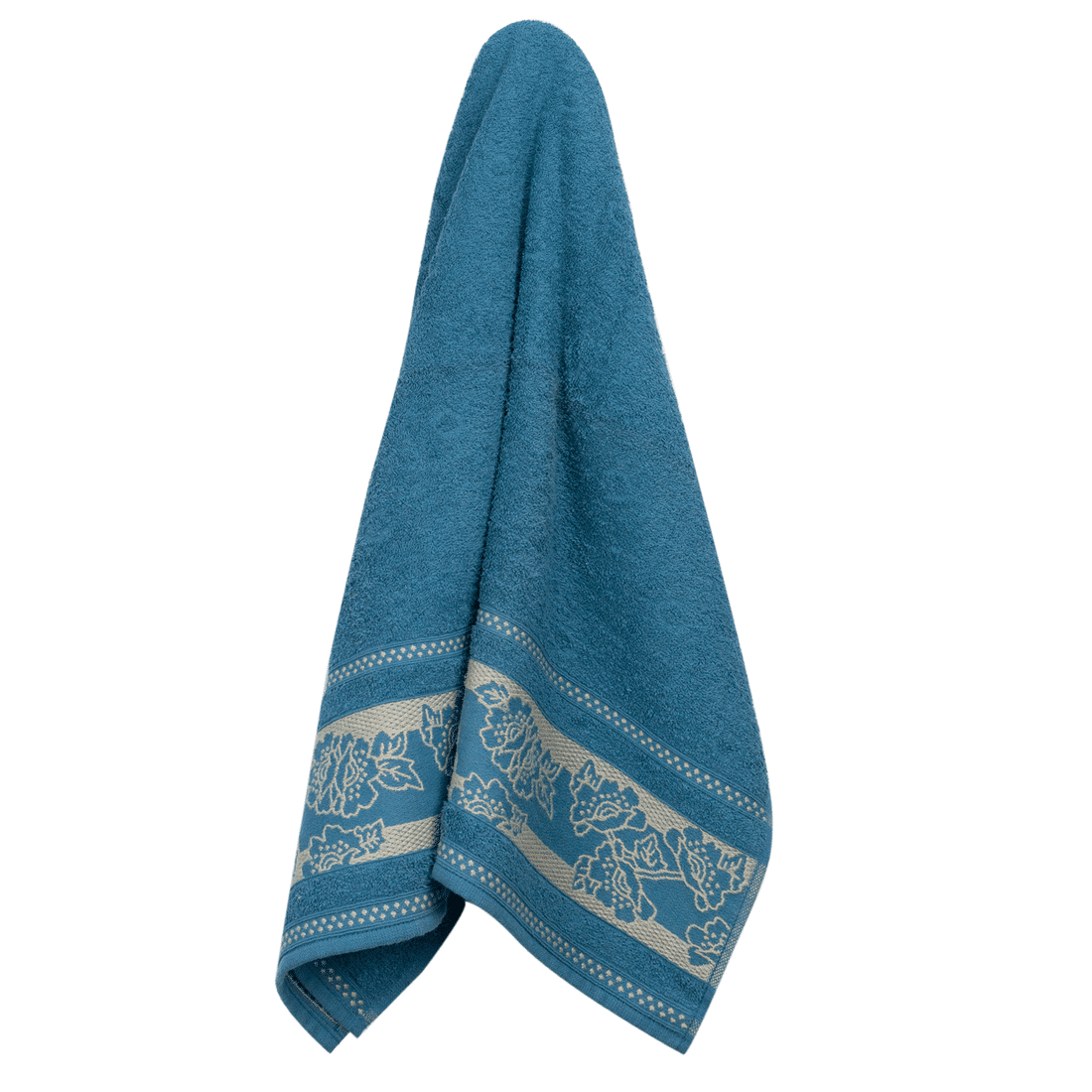 Toalhas de Banho Jacquard Aflorá Jogo com 2 Peças  Azul - Atlântica Toalhas de Banho Jacquard Aflorá Jogo com 2 Peças  Azul - Atlântica