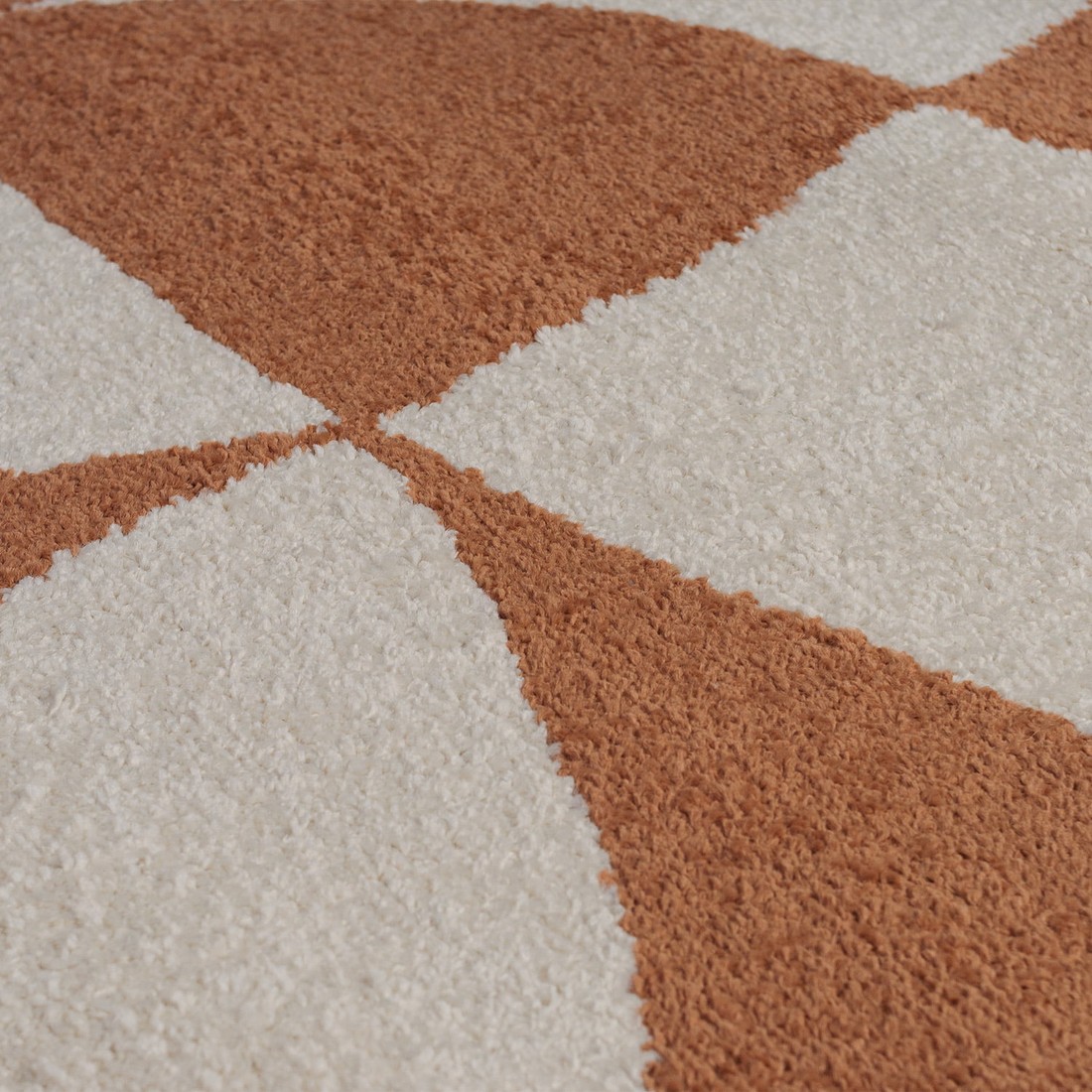 Tapete para Sala Essenciais Organico Terracota 200x250 Tapete para Sala Essenciais Organico Terracota 200x250