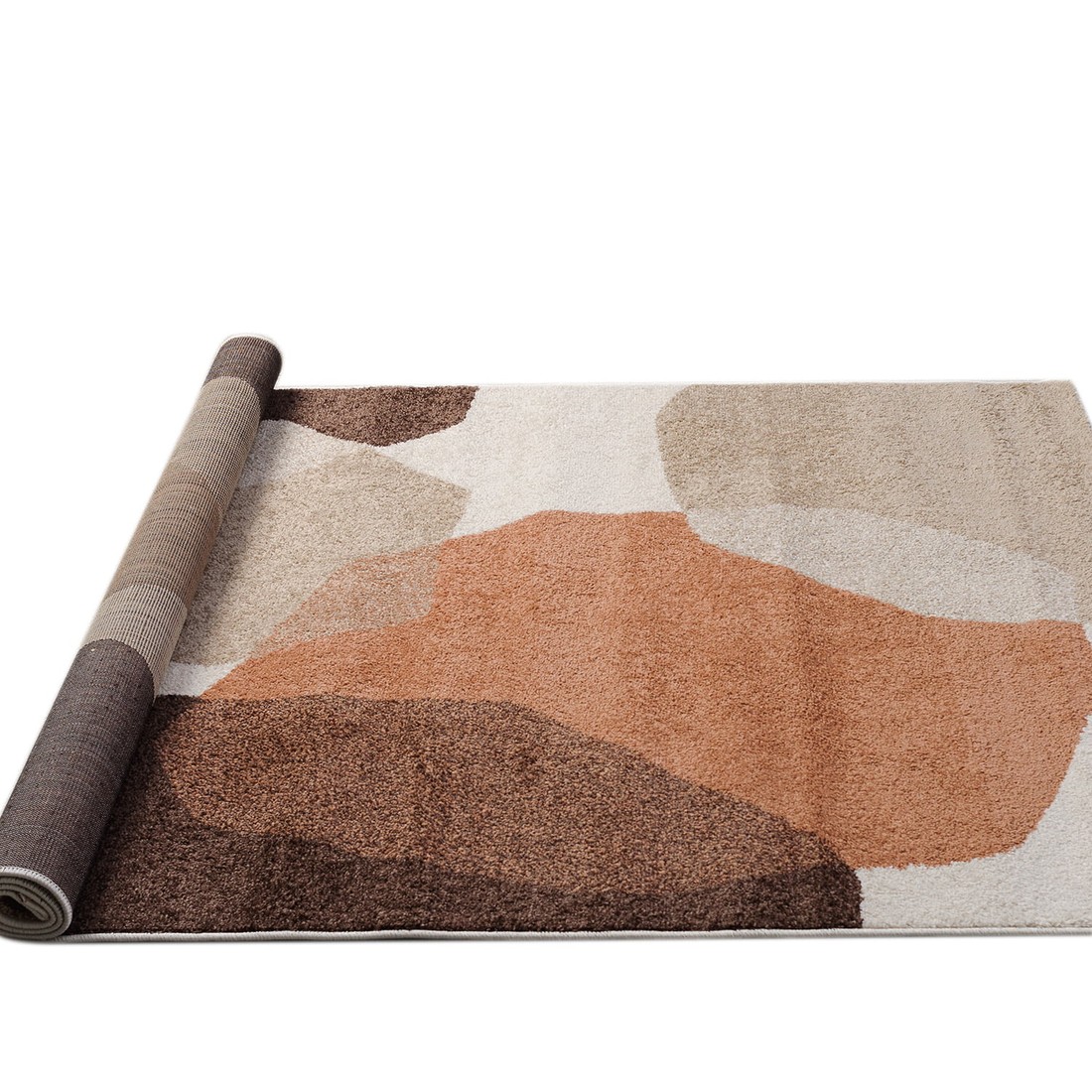 Tapete para Sala Essenciais Organico Pedras Terracota 200x250