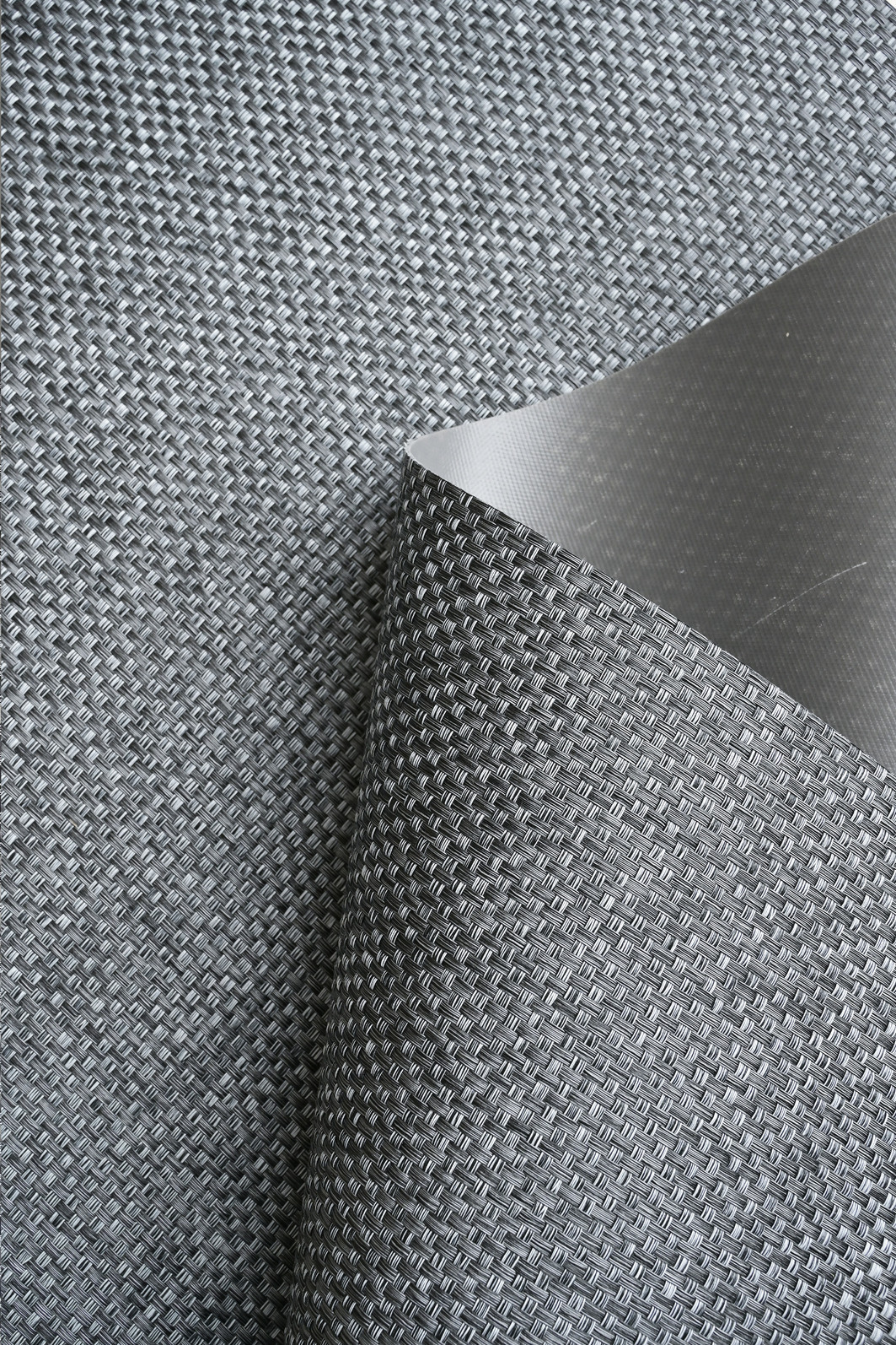 Tapete Passadeira PVC Antiderrapante Palha Cinza Chumbo 65x140 Tapete Passadeira PVC Antiderrapante Palha Cinza Chumbo 65x140