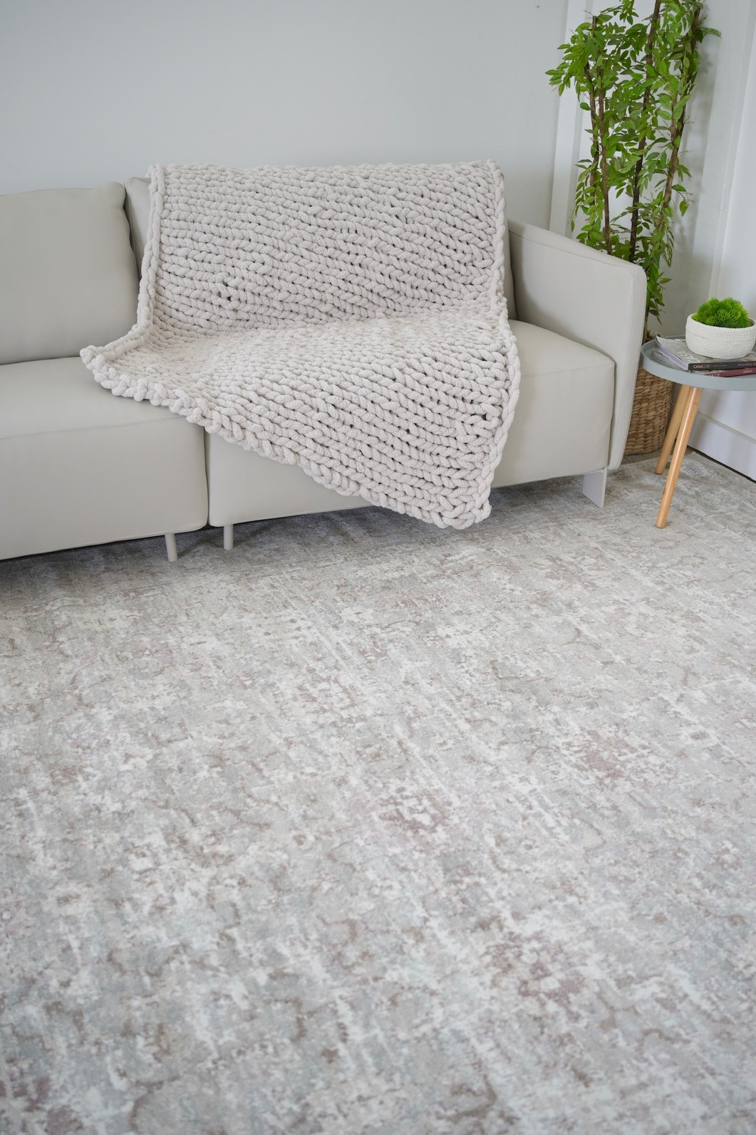 Tapete para Sala 200x250 Nord Estonado Cinza