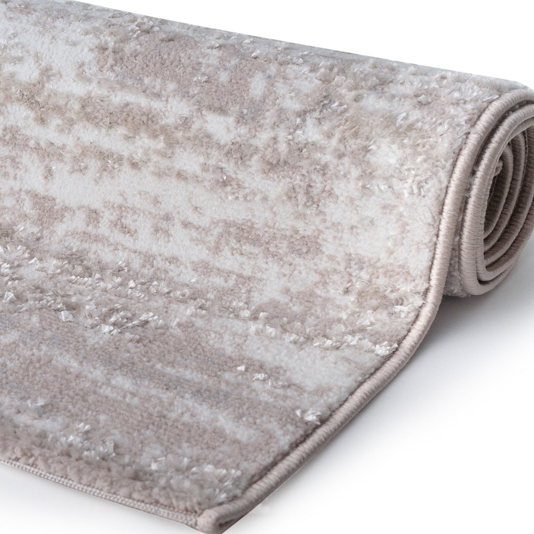 Tapete Sala Grande Perfil Baixo Coleção Caspian Estonado - Bege 140x200 Tapete Sala Grande Perfil Baixo Coleção Caspian Estonado - Bege 140x200