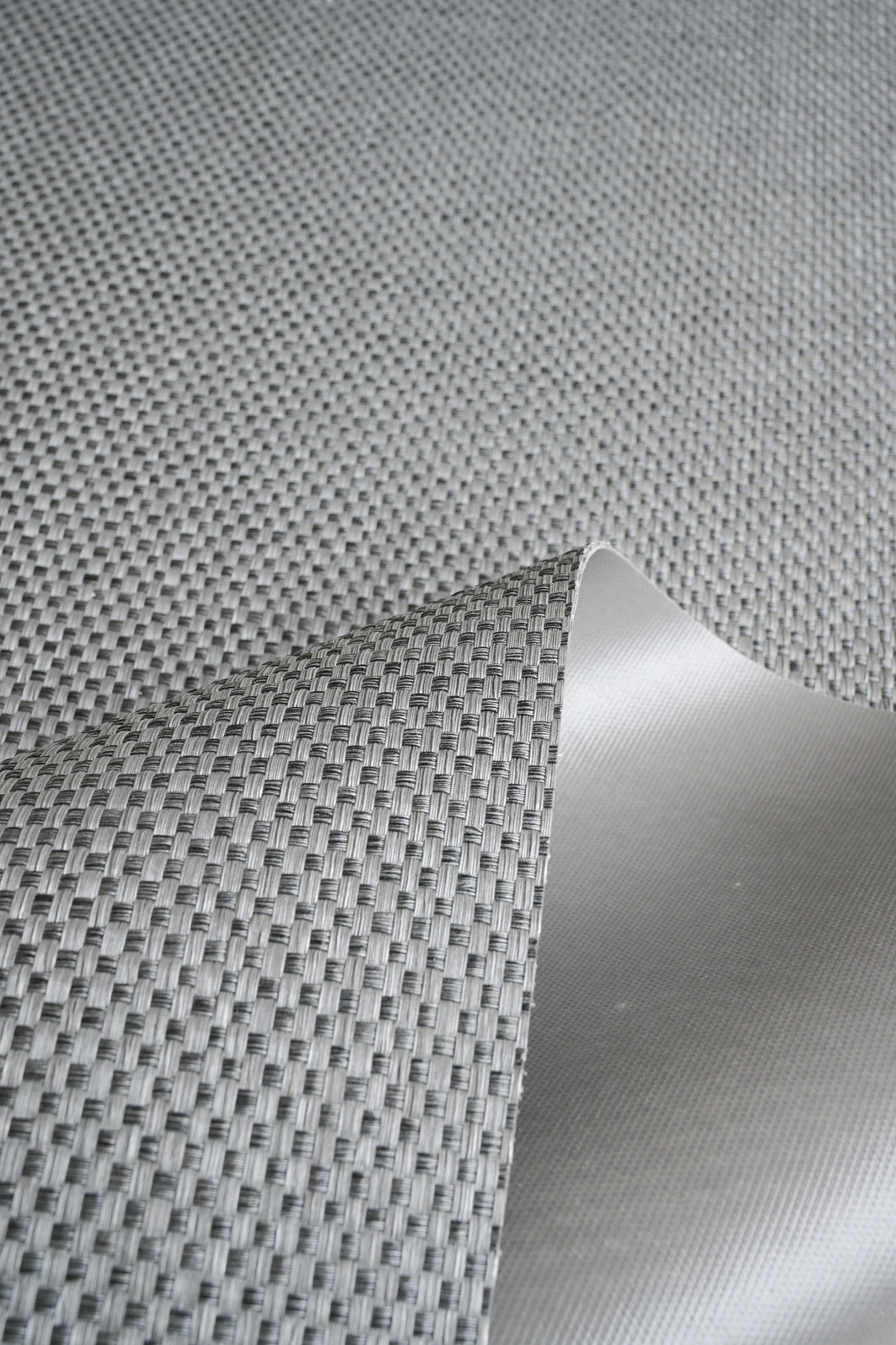 Tapete Passadeira PVC Antiderrapante Palha Cinza e Creme 65x305 Tapete Passadeira PVC Antiderrapante Palha Cinza e Creme 65x305