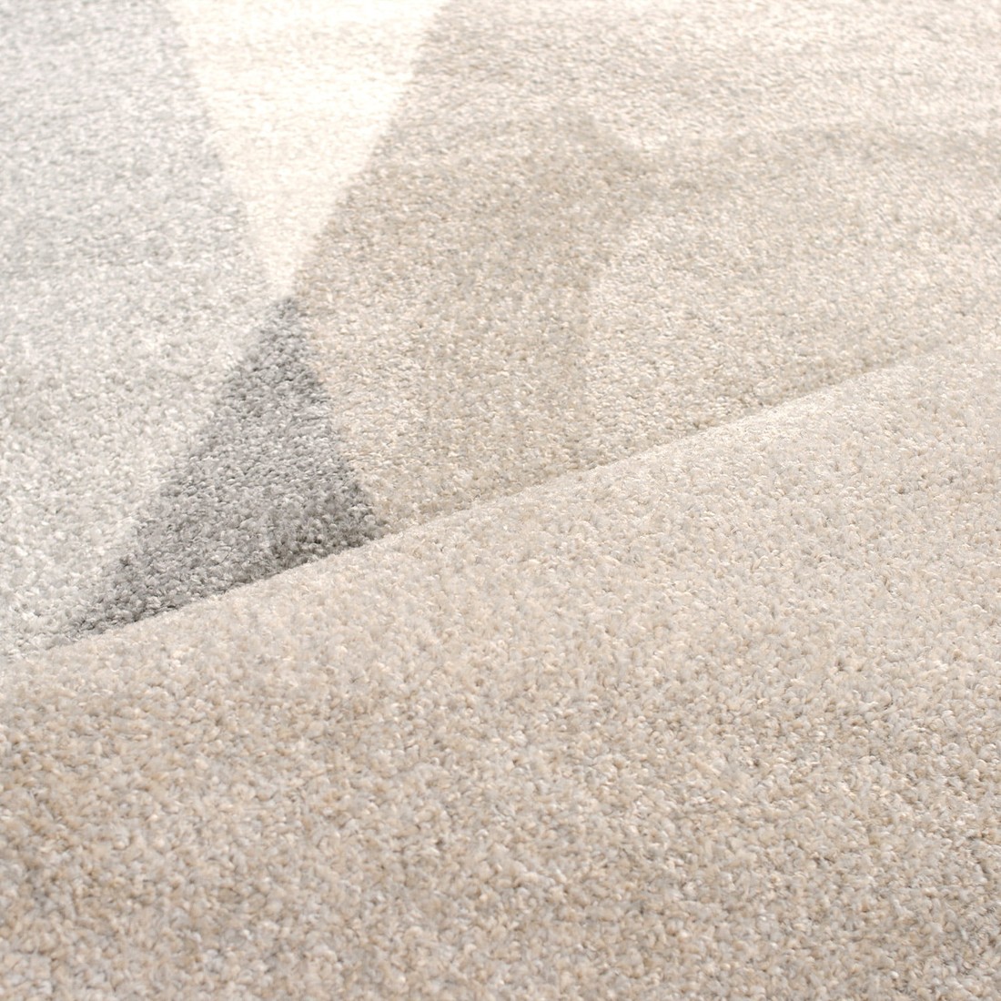 Tapete para Sala Grande Essenciais Organico Cinza e Nude 200x250 Tapete para Sala Grande Essenciais Organico Cinza e Nude 200x250