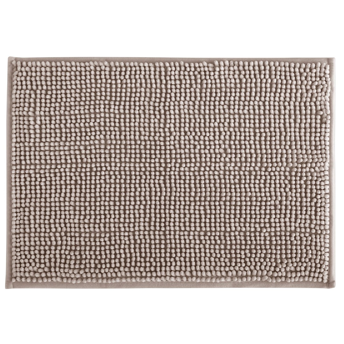 Tapete Banheiro Bolinha em Microfibra Antiderrapante 70x50cm - Fendi