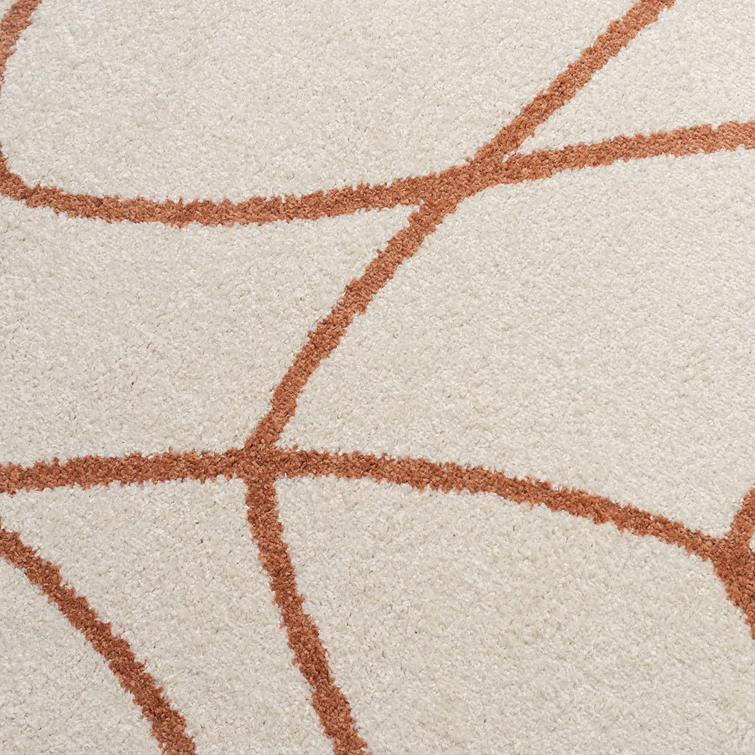 Tapete para Sala Essenciais Organico Tracejado Coral 200x250 Tapete para Sala Essenciais Organico Tracejado Coral 200x250