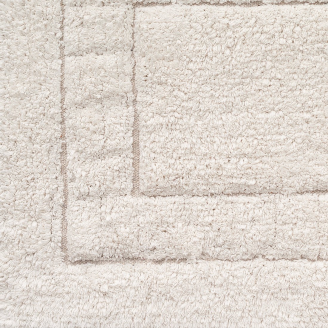 Tapete Antiderrapante de Algodão Light 50cm x 70cm Off White