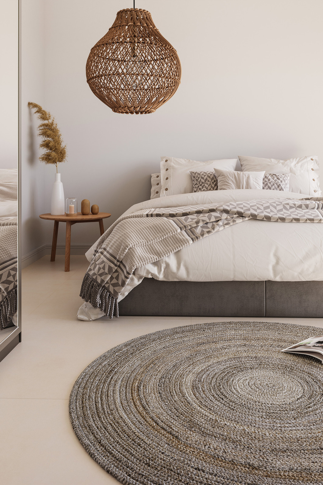 Tapete Sala Juta Redondo 3,0m Nature Corrientes Tapete Sala Juta Redondo 3,0m Nature Corrientes