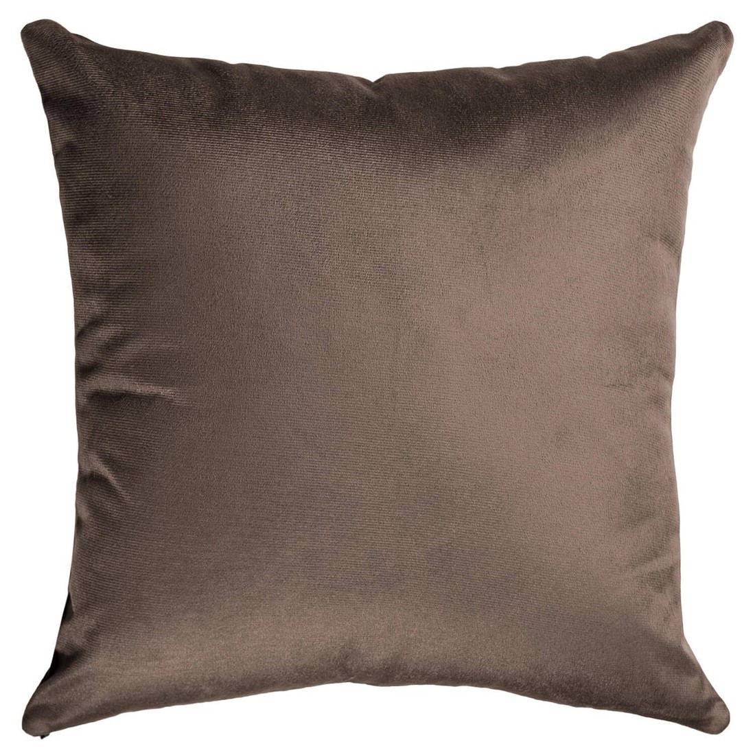 Capa de Almofada Veludo Liso 45cm x 45cm - Marrom Capa de Almofada Veludo Liso 45cm x 45cm - Marrom