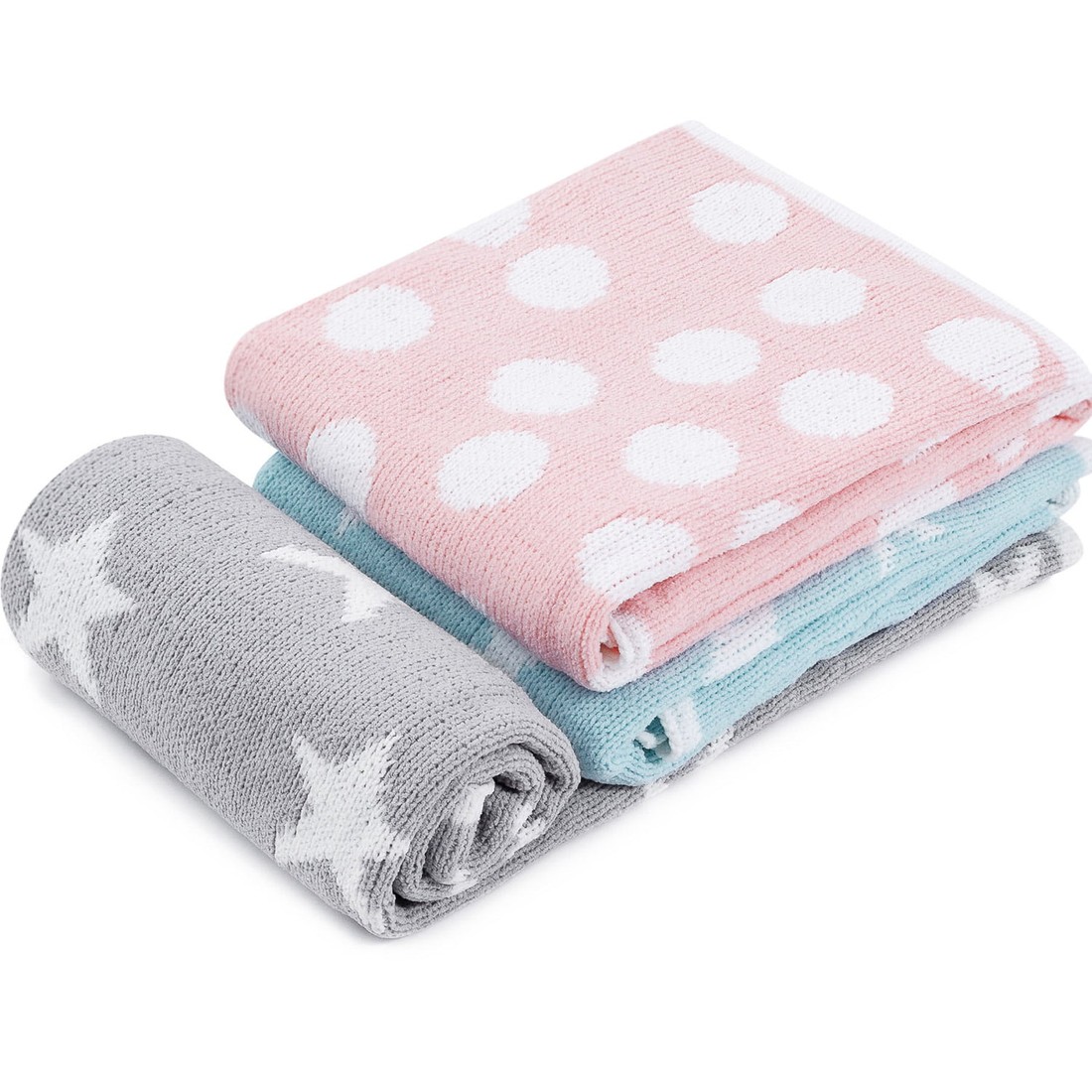 Manta Trico Bebe 75x100cm Loren - Azul